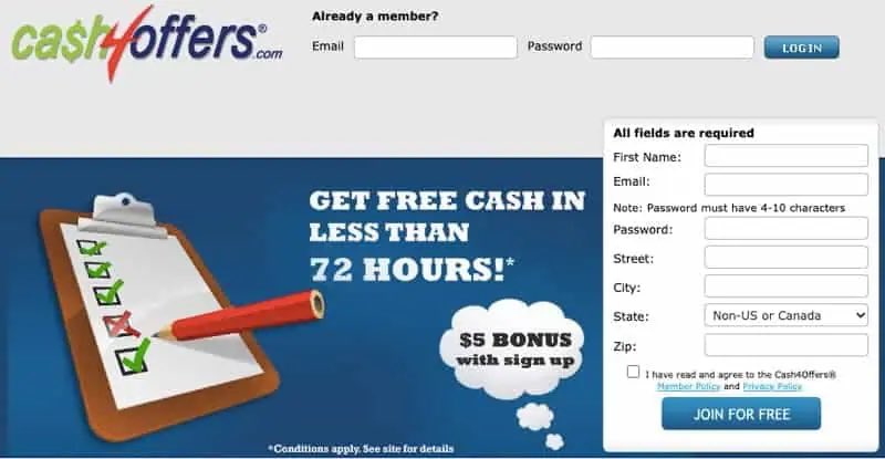 Cash4Offers İle Para Kazanma