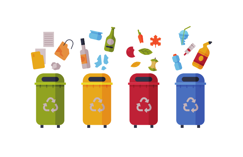 Geri Dönüşüm Tipleri: Kağıt, Plastik, Cam ve Metal gibi Farklı Malzemelerin Geri Dönüşümü