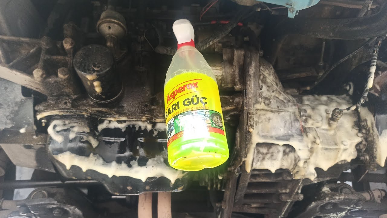 Asperox ile motor yıkanır mı