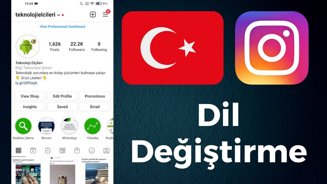 Instagram Dil Değiştirme Nasıl Yapılır?